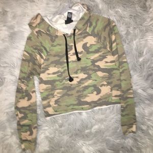 Camp crop sweatshirt